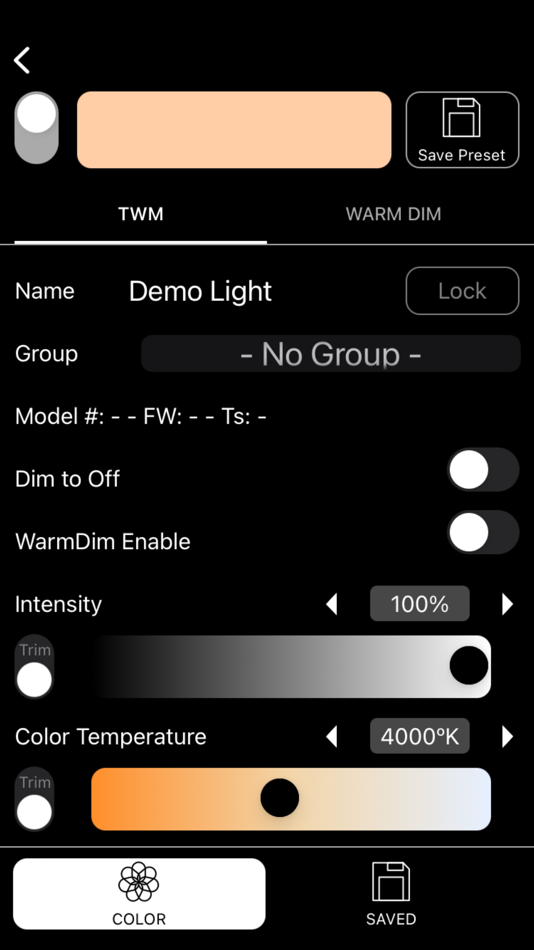 #1. ERP Tunable White (iOS) 由: ERP Power