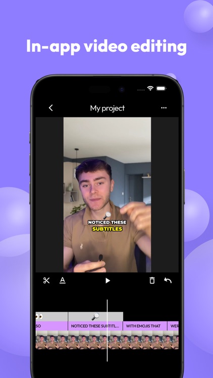 drop. - AI Video Editing screenshot-3