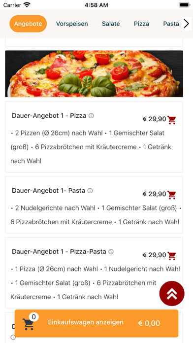 Weilbacher Schnitzelhaus Screenshot