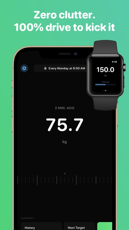 Weight tracker - Vekt screenshot-0