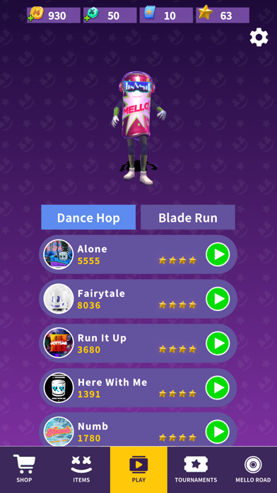 Marshmello Music Dance Screenshot