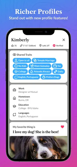 Game screenshot Mutual - LDS Dating hack