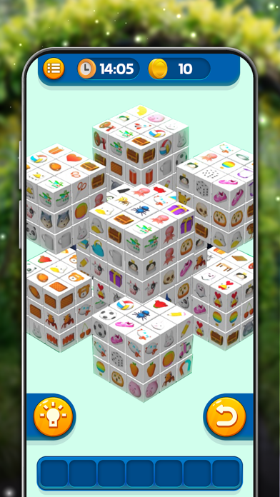 Cube Decor 3d - puzzle game Screenshot