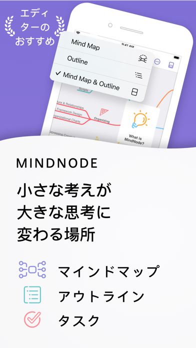 MindNode - Mind Map & Outlineのおすすめ画像1