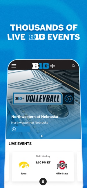 B1G Watch College Sports on the App Store