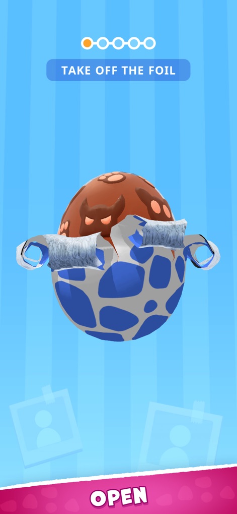 Super Toy 3D - This visual captures the satisfying process of unwrapping the foil, revealing the patterned chocolate egg beneath and initiating the surprise experience.