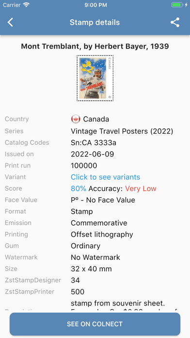 World Stamps Collecting Screenshot