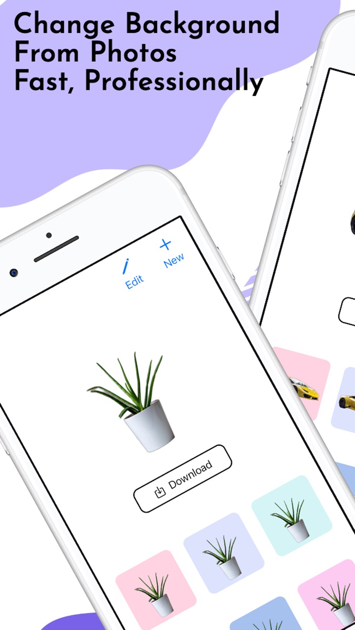 Change background app