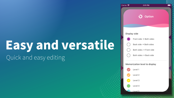 Flashcards maker - Easy to use