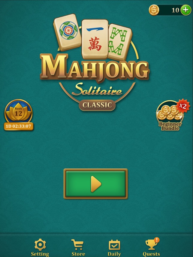 Mahjong Solitaire: Classic - Play Free Online Game