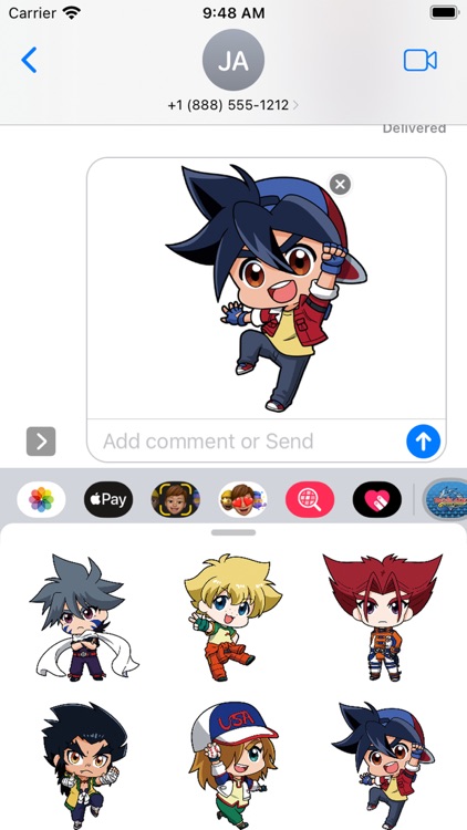 BEYBLADE GRevolution Stickers