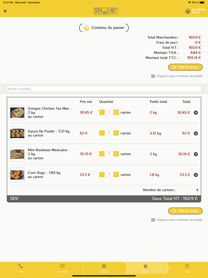 SDV Les Marchés du Monde