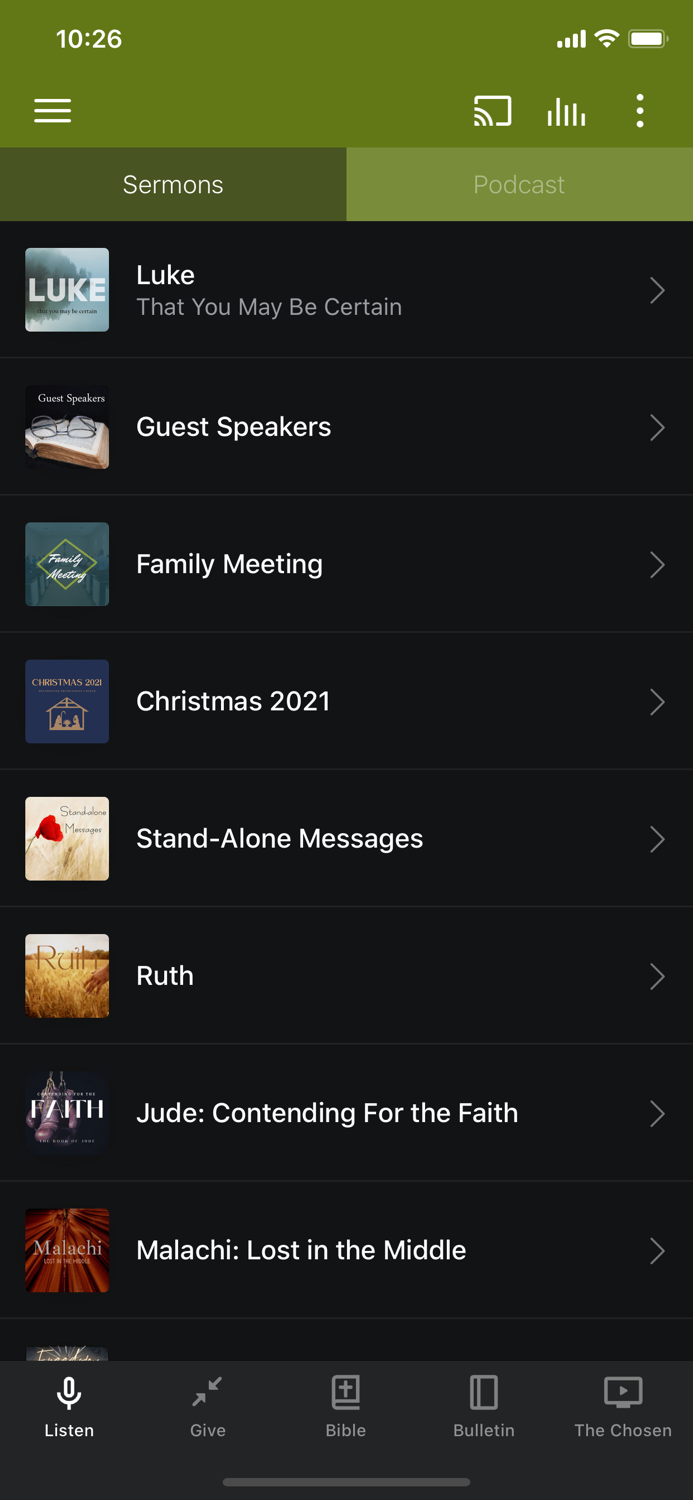 Westminster PCA Greenwood MS