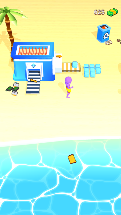 Beach Land Idle Screenshot