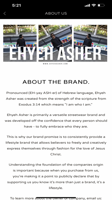 Ehyeh Asher Screenshot