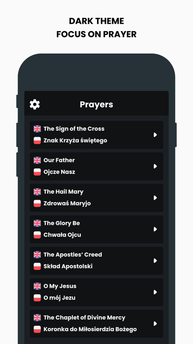 Polish - English Prayerbook Screenshot