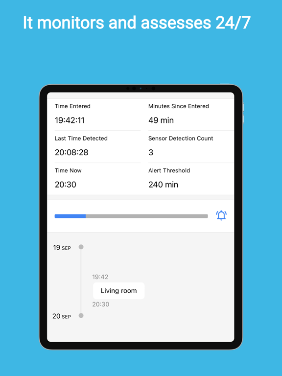 SenseQ Care iPad screenshot 4 - Medical app
