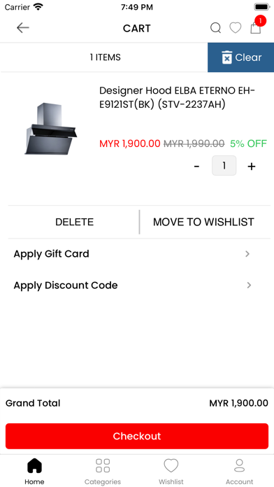 Alatdapur Hompage Screenshot