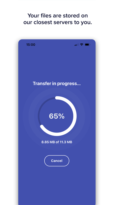TransferNow – Send Large Files Screenshot