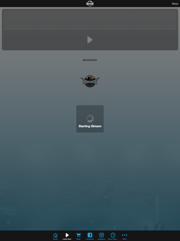 Maverick Radio NC iPad screenshot 2 - Music app