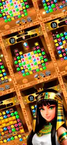 Gods & Gems: Egyptian Match 3 screenshot #7 for iPhone