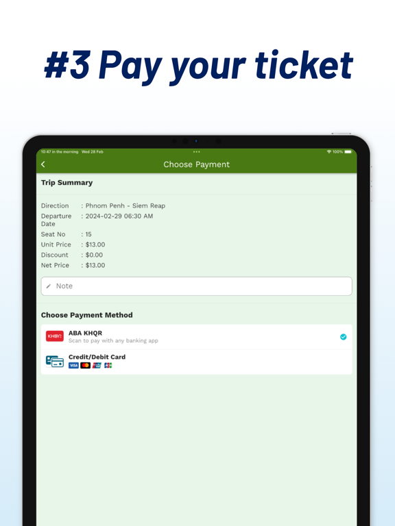 Larryta Bus iPad screenshot 6 - Travel app