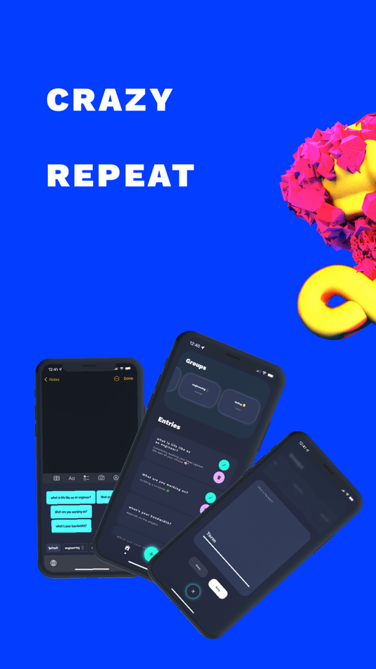 #1. CRAZY REPEAT (iOS) 由: THETEALPICKLE, LLC