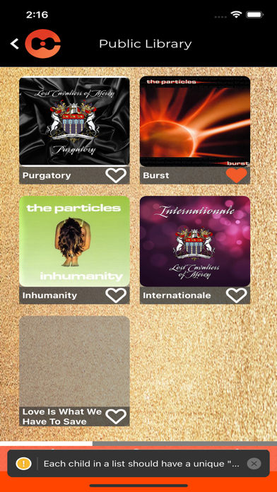 Community Musician Screenshot