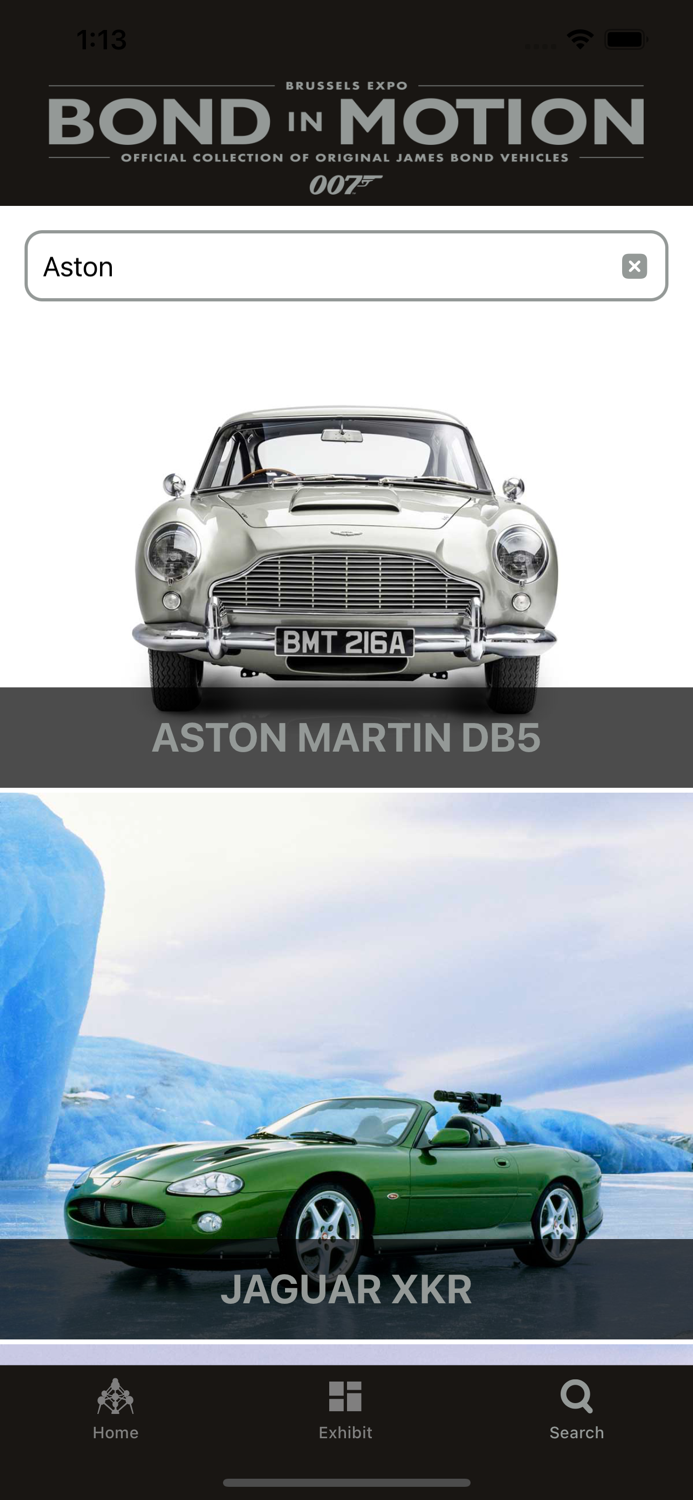 Bond in Motion  Brussels Expo