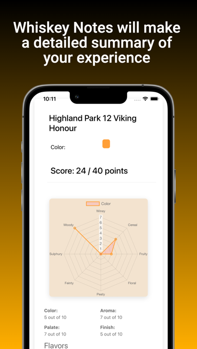 Whiskey Notes Screenshot