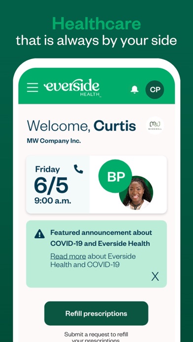 Everside Health Screenshot