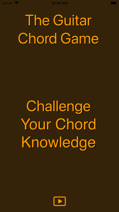 The Guitar Chord Challenge Screenshot