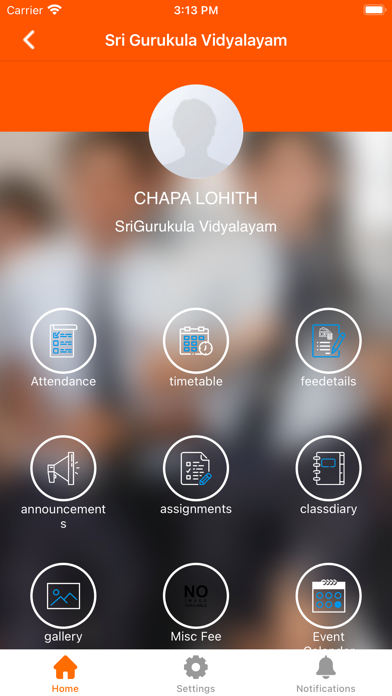 Sri Gurukula Vidyalayam Screenshot