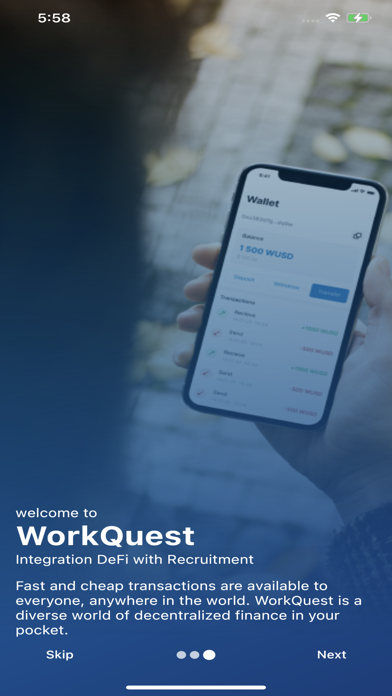 WorkQuest Screenshot