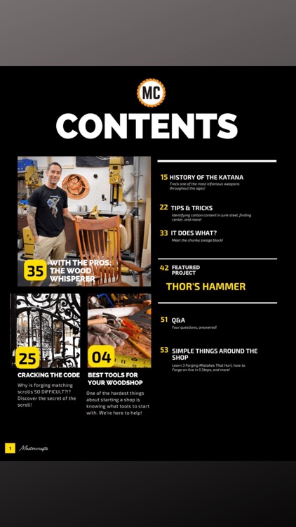 Mastercrafts Magazine