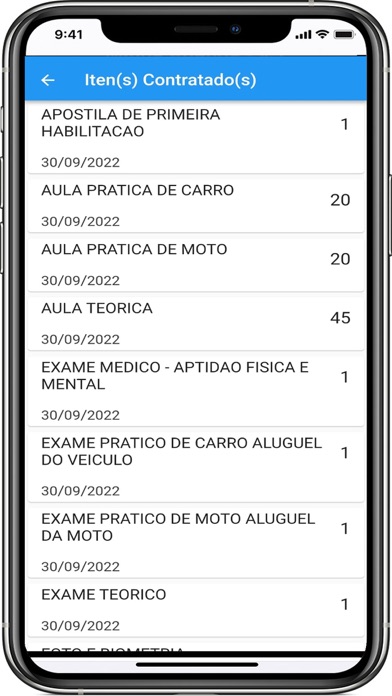 Minha Habilitação Screenshot