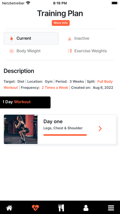 Getmyshape Screenshot