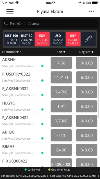 Screenshot #3 pour Oyak Trader