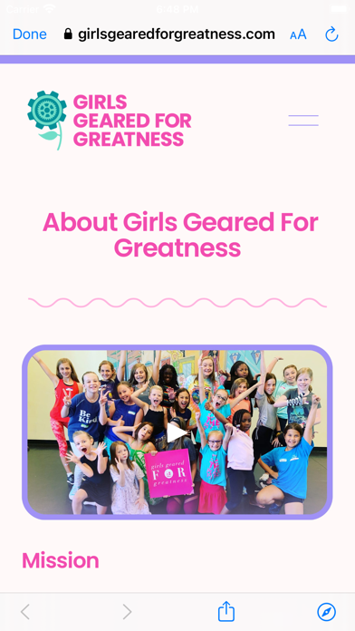 Girls Geared For Greatness Screenshot