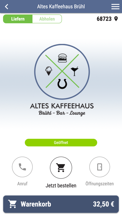Altes Kaffeehaus Brühl Screenshot