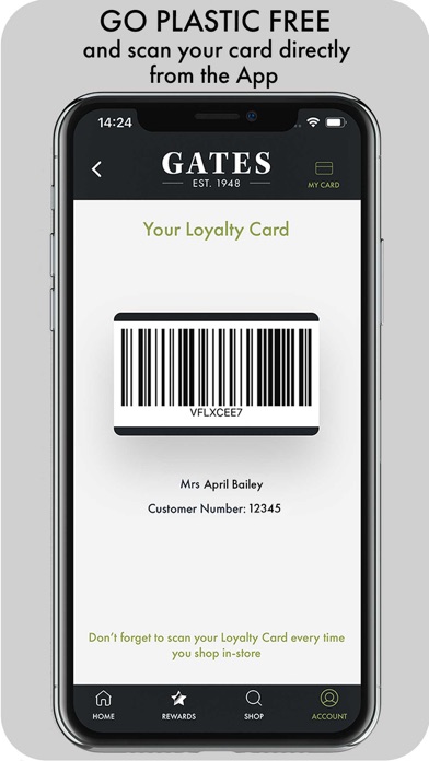 Gates Loyalty Club Screenshot