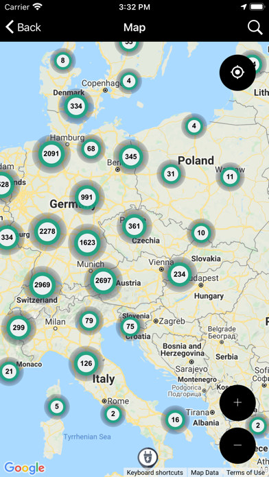 partino. e-mobility Screenshot