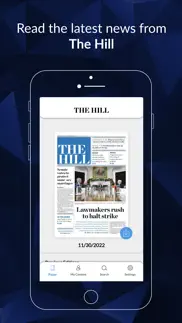 the hill e-edition iphone screenshot 1