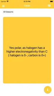 a-level chemistry flashcards iphone screenshot 4