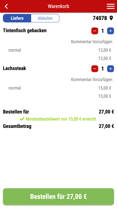 Royal Pizza Heilbronn Screenshot
