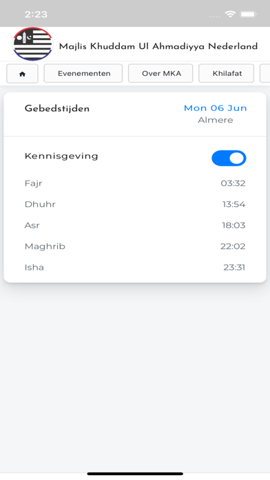 MKA Nederland Screenshot