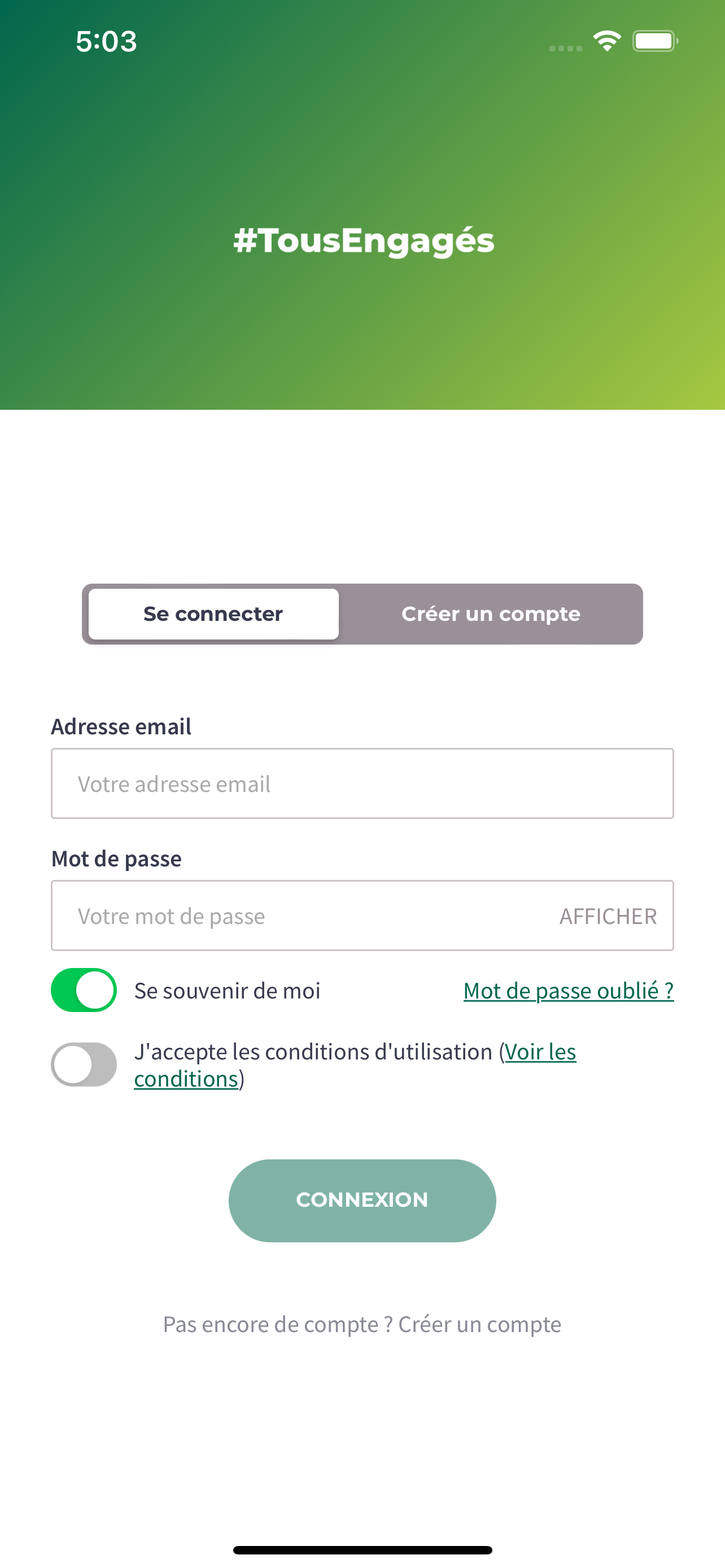 Tous engagés