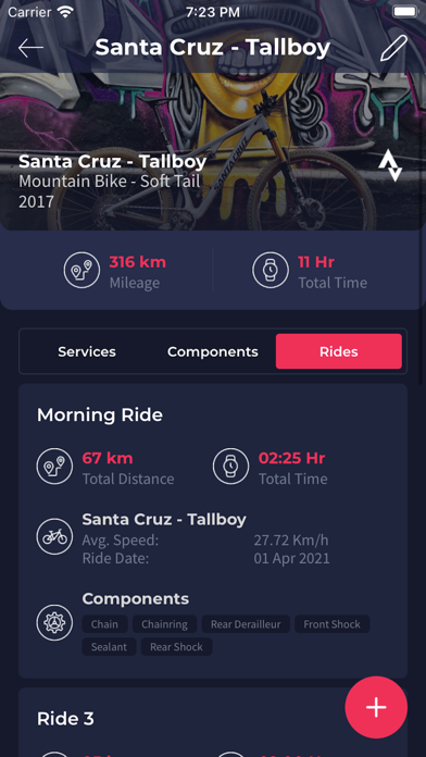 Hubtiger: Bike Management Screenshot