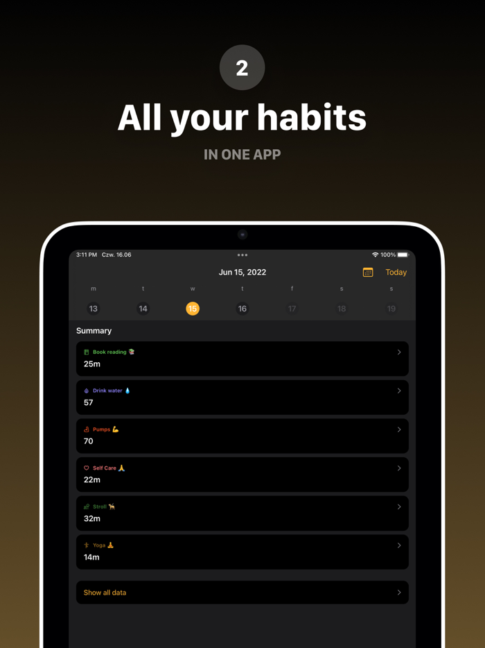 Build Good Habits