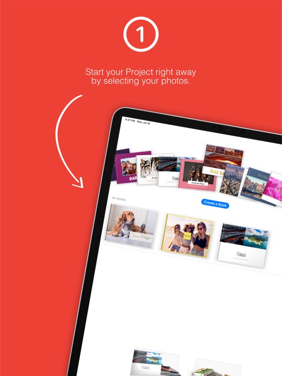friedmann photo books iPad screenshot